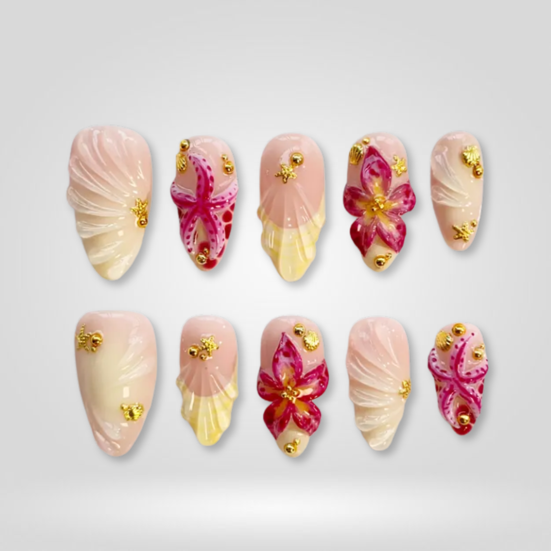 Floral Bliss press-on nails