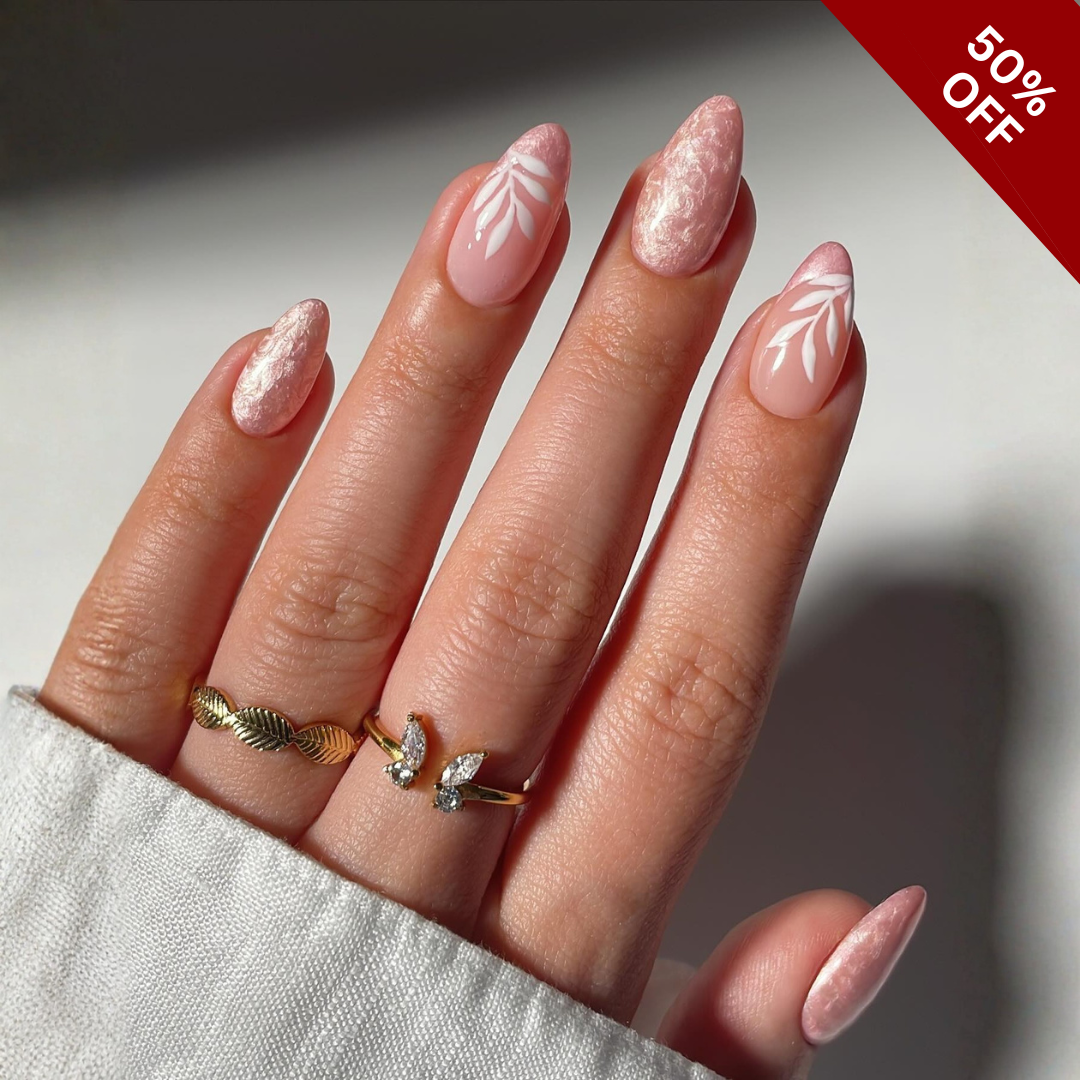 Soft Bloom press-on nails