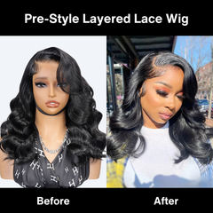 Side Part Body Wave Wig