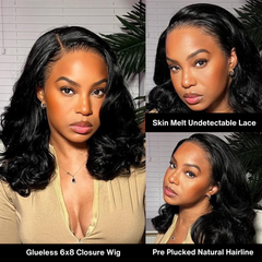 Side Part Body Wave Wig