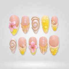 Garden Bloom press-on nails