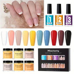Dip Powder with Base, Activator & Top Coat