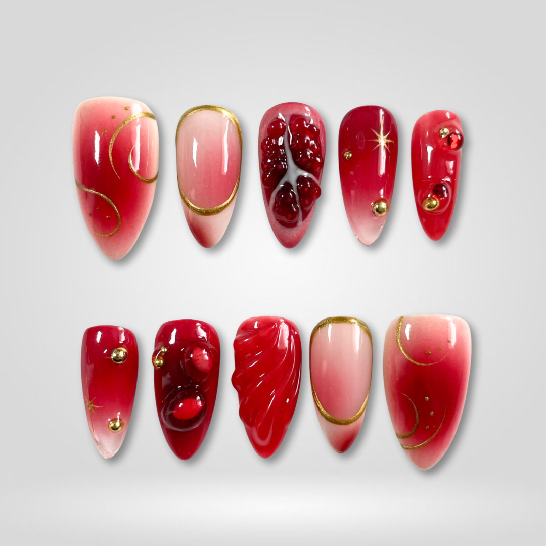 Ruby Kiss press-on nails