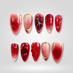 Ruby Kiss press-on nails