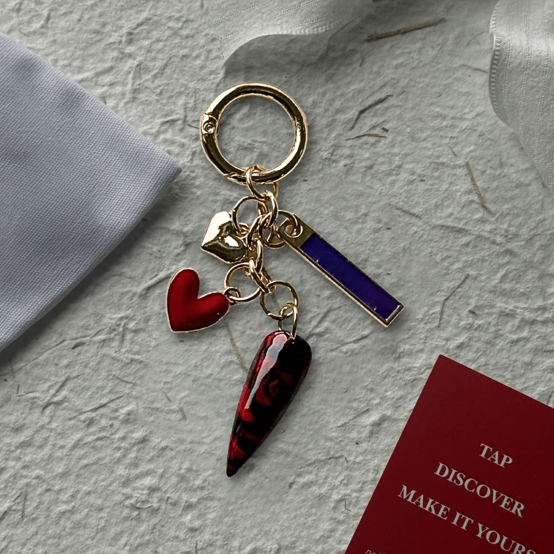 NFC Nail Keychain