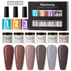 Dip Powder with Base, Activator & Top Coat