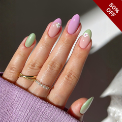 Petal Muse press-on nails