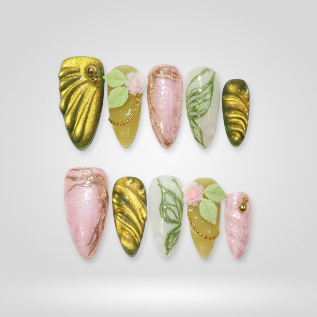 Dream Veil press-on nails
