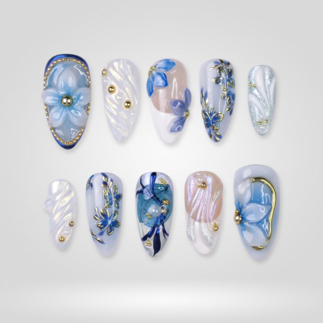 Gentle Air press-on nails