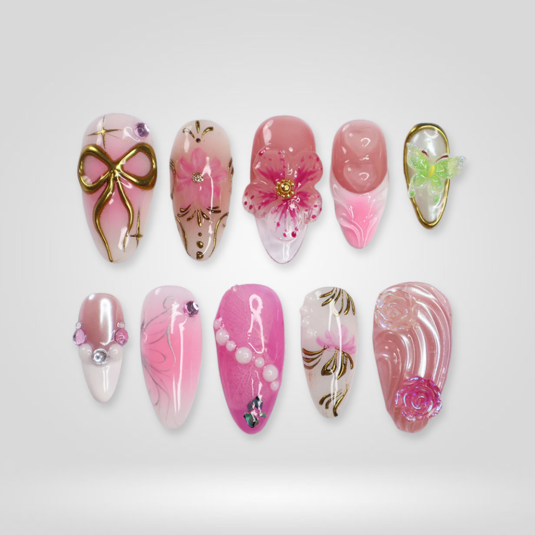 Spring Dew press-on nails