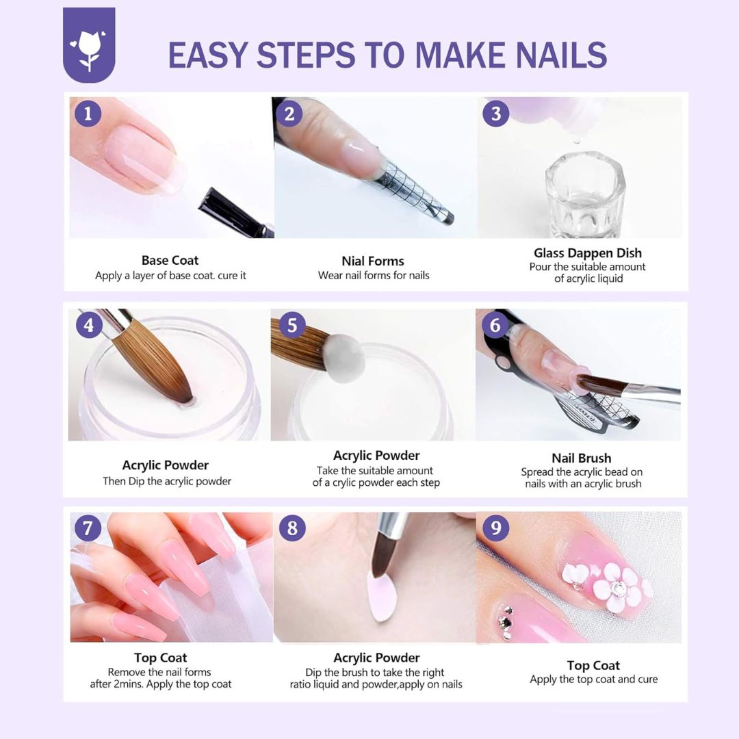 Acrylic Professional Nail Starter Kit