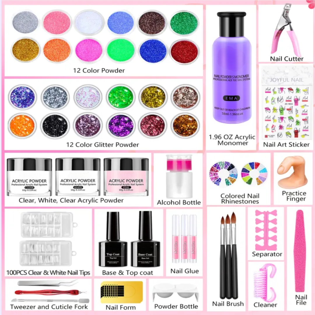 Acrylic Professional Nail Starter Kit