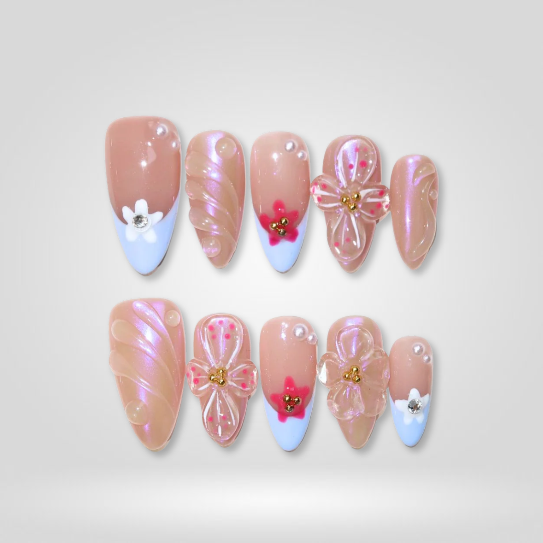Petal Pop press-on nails