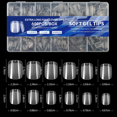 600pcs Nail Tips Cover