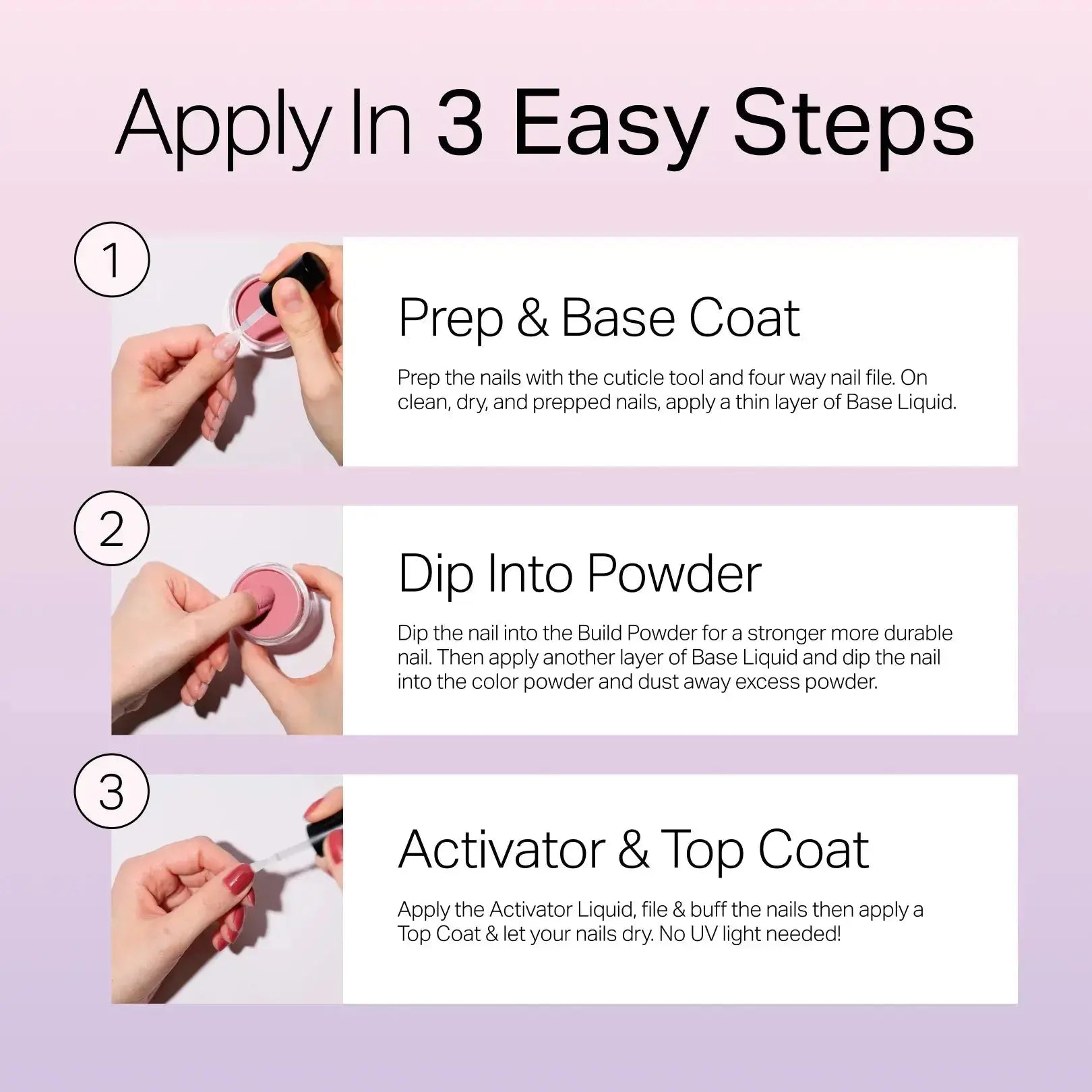 6pcs Dip Powder Set