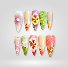 Into The Wonderland press-on nails